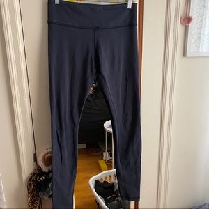navy lululemon leggings